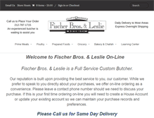 Tablet Screenshot of fischerbros.com